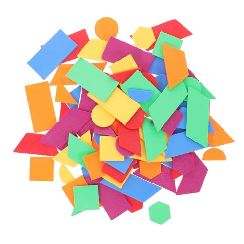 DIYEAH 96 Stück Geometrisches Puzzle Kleinkind-Doodle-Board Tangram-rätsel Für Sechseck-Tangram-Puzzle Holzmusterblöcke Spiele Blockieren Magnetisches Doodle-Board Plastik DIYEAH 96 Stück Geometrisches Puzzle Kleinkind-Doodle-Board Tangram-rätsel Für Sechseck-Tangram-Puzzle Holzmusterblöcke Spiele Blockieren Magnetisches Doodle-Board Plastik von DIYEAH