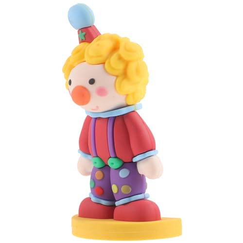 DIYEAH Clown-Ornamente Winzig Clownfigur Mini Clown-puppenfigur Clowns Kleiner Clown Zirkus-Clown-Figur Figur Clown Büro Deko Dekoartikel Eincremehilfe Weiches Gummi DIYEAH Clown-Ornamente Winzig Clownfigur Mini Clown-puppenfigur Clowns Kleiner Clown Zirkus-Clown-Figur Figur Clown Büro Deko Dekoartikel Eincremehilfe Weiches Gummi von DIYEAH