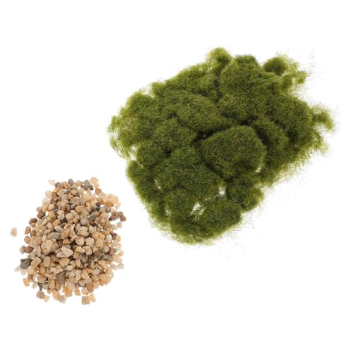 DIYEAH DIY Mikro Landschaft Modellbau mit Künstlichem Gras Statischem Gras und Kies Graspulver Steine für Garten Diorama Eisenbahn und Pflanzendekoration DIYEAH DIY Mikro Landschaft Modellbau mit Künstlichem Gras Statischem Gras und Kies Graspulver Steine für Garten Diorama Eisenbahn und Pflanzendekoration von DIYEAH