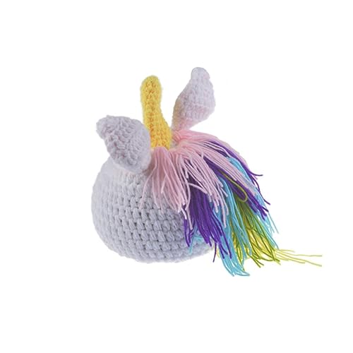 DIYEAH Einhorn Handgestrickte Fotografie Requisiten für Jungen Outfit Beanie für Neugeborene DIYEAH Einhorn Handgestrickte Fotografie Requisiten für Jungen Outfit Beanie für Neugeborene von DIYEAH