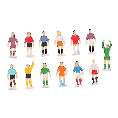 DIYEAH Fußball-Spieler Figur Set 13 Stück Mini Fußballspieler Modell Fußball Figur DIYEAH Fußball-Spieler Figur Set 13 Stück Mini Fußballspieler Modell Fußball Figur von DIYEAH