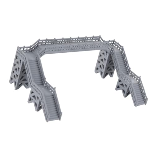 DIYEAH Fußgängerbrücke Modell für Sandtisch Dekoration Handgemachtes Zubehör für Modelleisenbahn und Häuser Langlebig und Praktisch DIY Modellbau DIYEAH Fußgängerbrücke Modell für Sandtisch Dekoration Handgemachtes Zubehör für Modelleisenbahn und Häuser Langlebig und Praktisch DIY Modellbau von DIYEAH