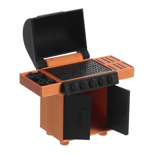 DIYEAH Mini House Grill 1:20: Barbecue Holzkohlegrill Miniatur BBQ Ofen Figur Für Puppenhaus Outdoor Szenen Mini Küchenzubehör DIYEAH Mini House Grill 1:20: Barbecue Holzkohlegrill Miniatur BBQ Ofen Figur Für Puppenhaus Outdoor Szenen Mini Küchenzubehör von DIYEAH