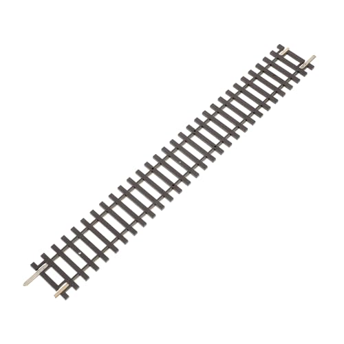 DIYEAH Mini-hausversorgung Miniatur Spuren Sandkasten Zug Messgerät Züge Gebogene Bahnstrecke Eisenbahnschienenstütze Mini-eisenbahnmodelle Eisenbahnschienenmodell Coffee Plastik von DIYEAH