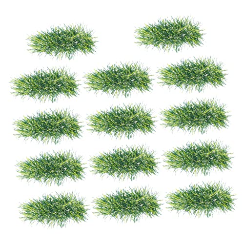 DIYEAH 1 Box Realistische Miniatur Gras Cluster Gefälschte Anlage Büschel Miniatur Gras Grün Für Landschaft von DIYEAH