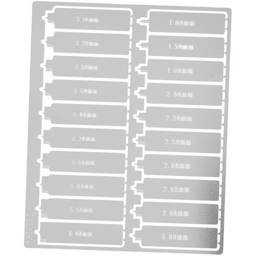 DIYEAH Modellbau Werkzeug Flacher Bohrer Präziser Rundlochstanzer Metall Robust Teilig für DIY Modellbau und Reparatur von DIYEAH