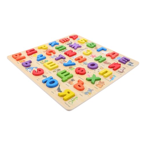 DIYEAH Montessori Holzpuzzle Feinmotorik Pädagogisches für Vorschulkinder Bunte Buchstaben für Spielerisches Lernen DIYEAH Montessori Holzpuzzle Feinmotorik Pädagogisches für Vorschulkinder Bunte Buchstaben für Spielerisches Lernen von DIYEAH