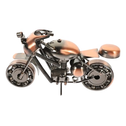 DIYEAH Motorradmodell Craft Boy Simulation Spielzeugfahrzeug Für Jungen Und Mädchen Bronze Dekoratives von DIYEAH
