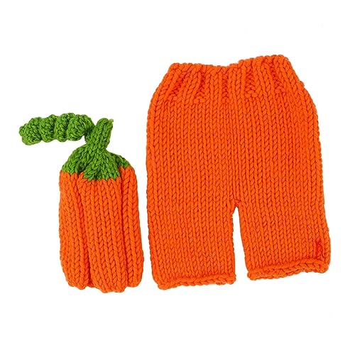 DIYEAH Neugeborenen Strickkostüm Handmade Fotografie Outfit mit Mütze Winddicht Weich Atmungsaktiv für Monate Halloween Cosplay Kleidung DIYEAH Neugeborenen Strickkostüm Handmade Fotografie Outfit mit Mütze Winddicht Weich Atmungsaktiv für Monate Halloween Cosplay Kleidung von DIYEAH