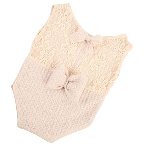 DIYEAH Neugeborenes Strampler Outfit mit Schleifen Design Weiche Hautfreundliche Fotografie Requisiten für Unvergessliche Babyfotos Babyparty Farbton DIYEAH Neugeborenes Strampler Outfit mit Schleifen Design Weiche Hautfreundliche Fotografie Requisiten für Unvergessliche Babyfotos Babyparty Farbton von DIYEAH