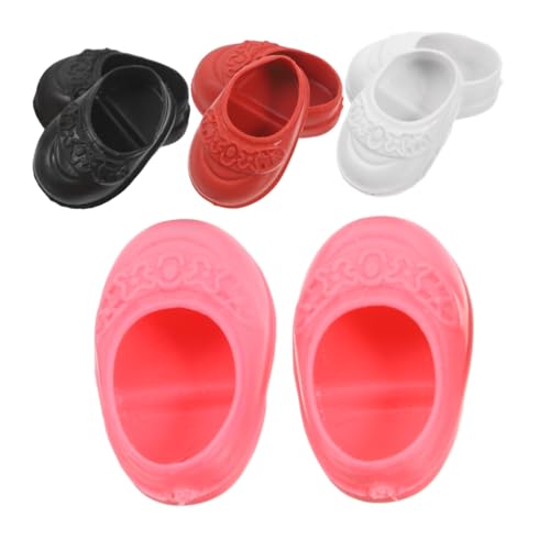 DIYEAH Passend Für 17 cm Puppenschuhe 4 Paar Flache Babypuppen Weich Bezaubernd Puppenhaus- Spielspaß DIYEAH Passend Für 17 cm Puppenschuhe 4 Paar Flache Babypuppen Weich Bezaubernd Puppenhaus- Spielspaß von DIYEAH