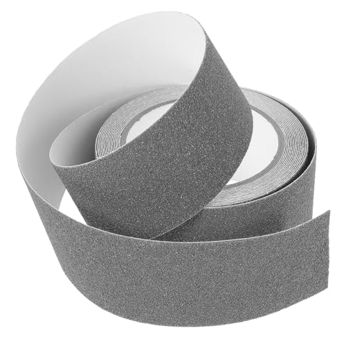 DIYEAH Simulationsstraßenband mit Selbstklebender Rückseite, 1 Rolle Spielzeugautoband, Realistischer Verkehrsstraßenaufkleber für Modelleisenbahnlayouts, Filmfotografie, DIY-szenen, Grau von DIYEAH