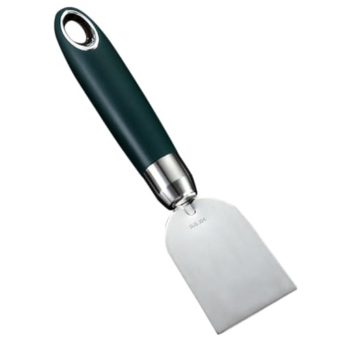 DIYEAH Spachtel Boden Schaberklinge Eiskratzer Fleckenschaber Gartenschaufel Fleckentferner Klein Schaber Für Flecken Schwer Werkzeug Entfernung Herd Schaber Green Plastik von DIYEAH