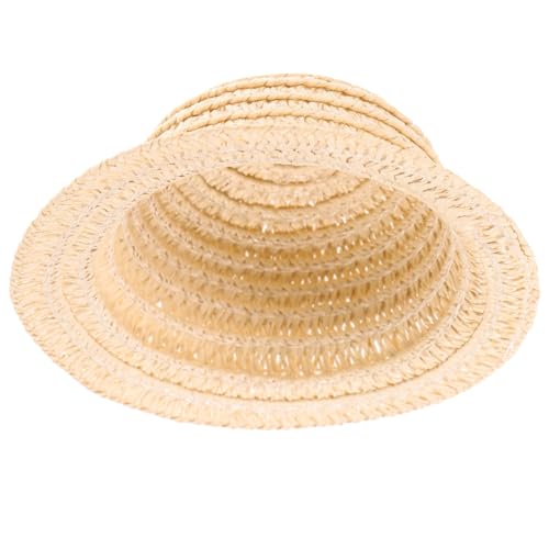 DIYEAH Puppen-Strohhut Puppen-Strohmütze, Puppenhaus-Strohhut, Minihüte, Sombrero, Baumwolle, Spielzimmer, Kopfbedeckung, Modell Zubehör DIYEAH Puppen-Strohhut Puppen-Strohmütze, Puppenhaus-Strohhut, Minihüte, Sombrero, Baumwolle, Spielzimmer, Kopfbedeckung, Modell Zubehör von DIYEAH