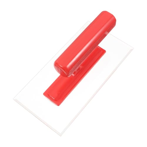 DIYEAH Trockenbauwerkzeug Polierkelle Gipskelle Glättkelle Trockenbau Glättwerkzeug Für Gipskartonplatten Gipskelle Tragbares Trockenbau Glättwerkzeug Fliesenwerkzeuge Acryl Rot DIYEAH Trockenbauwerkzeug Polierkelle Gipskelle Glättkelle Trockenbau Glättwerkzeug Für Gipskartonplatten Gipskelle Tragbares Trockenbau Glättwerkzeug Fliesenwerkzeuge Acryl Rot von DIYEAH