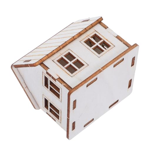 DIYEAH Unfertiges Holzhaus Bastelset Holzmodell DIY Bausatz für Erwachsene Miniatur Holzhaus ohne Kleber zum Bemalen und Bauen Familienprojekt DIYEAH Unfertiges Holzhaus Bastelset Holzmodell DIY Bausatz für Erwachsene Miniatur Holzhaus ohne Kleber zum Bemalen und Bauen Familienprojekt von DIYEAH