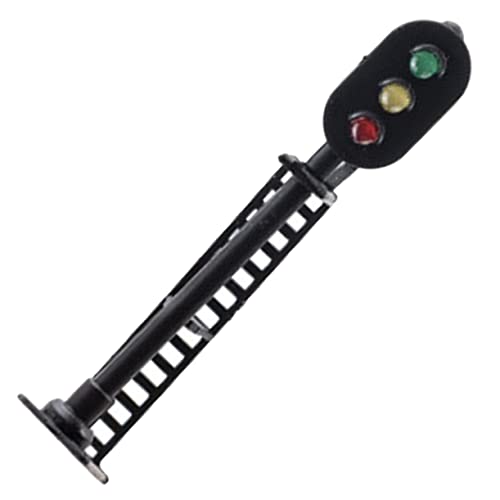 DIYEAH modellbahn Lichter Zug-Ampeln Spielzeugeisenbahn Zuglayout-Szenenmodelle Geländer Zug zubehör Signal ampelschirm rot Modelleisenbahn Ampel grün-gelb-rotes Lampenmodell Metall DIYEAH modellbahn Lichter Zug-Ampeln Spielzeugeisenbahn Zuglayout-Szenenmodelle Geländer Zug zubehör Signal ampelschirm rot Modelleisenbahn Ampel grün-gelb-rotes Lampenmodell Metall von DIYEAH