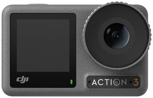 DJI Action 3 Standard Action Cam 4K, Ultra HD, WLAN, Dual-Display, Wasserfest, Touch-Screen, Zeitlup von DJI
