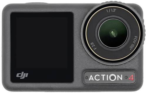 DJI Osmo Action 4 Standard Combo Action Cam 4K, Ultra HD, WLAN, Dual-Display, Wasserfest, Touch-Scre von DJI