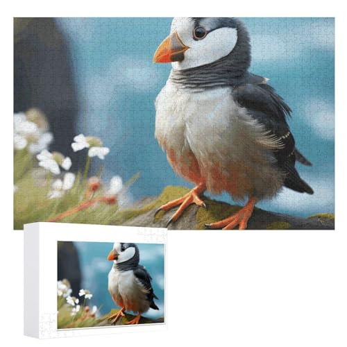 1000 Puzzleteile, personalisierbar, für Erwachsene, niedliches Vogelbild-Puzzle, personalisierte Fotopuzzle, klassisches Holzpuzzle für Hochzeiten 1000 Puzzleteile, personalisierbar, für Erwachsene, niedliches Vogelbild-Puzzle, personalisierte Fotopuzzle, klassisches Holzpuzzle für Hochzeiten von DJUETRUI