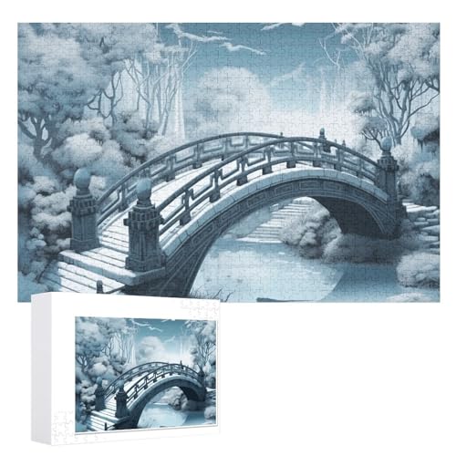 1000 Puzzleteile, personalisierte Puzzleteile für Erwachsene, Brückenmalpuzzle, personalisierte Fotopuzzle, klassisches Holzpuzzle für Hochzeit, Geburtstag 1000 Puzzleteile, personalisierte Puzzleteile für Erwachsene, Brückenmalpuzzle, personalisierte Fotopuzzle, klassisches Holzpuzzle für Hochzeit, Geburtstag von DJUETRUI