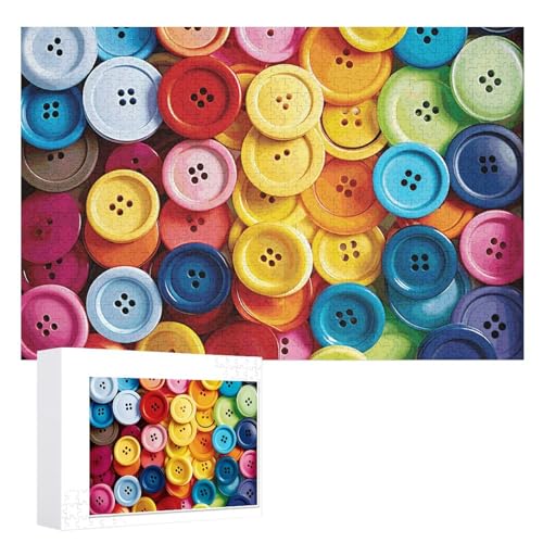 1000 Puzzleteile, personalisierte Puzzleteile für Erwachsene, bunte Knöpfe, personalisierte Fotopuzzle, Holzpuzzle, klassisches Puzzle für Familie, Hochzeit 1000 Puzzleteile, personalisierte Puzzleteile für Erwachsene, bunte Knöpfe, personalisierte Fotopuzzle, Holzpuzzle, klassisches Puzzle für Familie, Hochzeit von DJUETRUI
