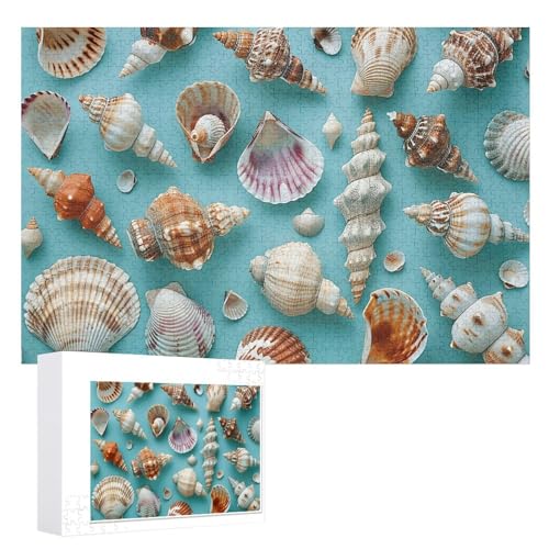 1000 Stück personalisierte Puzzles für Erwachsene, verschiedene Muschelmuster, personalisierte Fotopuzzle, klassisches Holzpuzzle für Hochzeit, Geburtstag, Tag 1000 Stück personalisierte Puzzles für Erwachsene, verschiedene Muschelmuster, personalisierte Fotopuzzle, klassisches Holzpuzzle für Hochzeit, Geburtstag, Tag von DJUETRUI