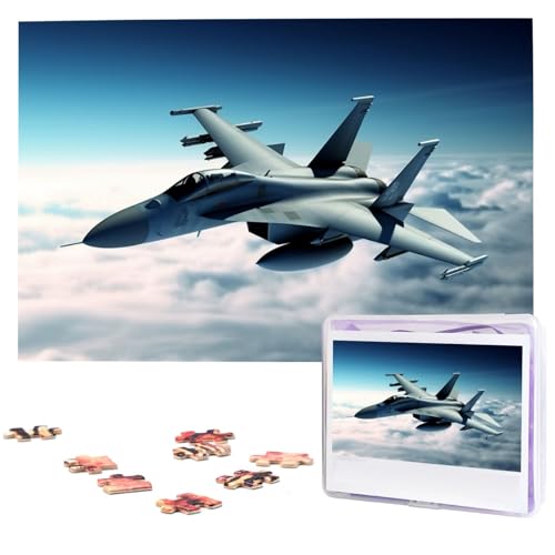 1000-teiliges Puzzle, personalisierbar, für Erwachsene, Kampfflugzeuge, Fotopuzzle, Holzpuzzle, klassisches Puzzle für Geburtstagsgeschenke und Familienhochzeiten 1000-teiliges Puzzle, personalisierbar, für Erwachsene, Kampfflugzeuge, Fotopuzzle, Holzpuzzle, klassisches Puzzle für Geburtstagsgeschenke und Familienhochzeiten von DJUETRUI