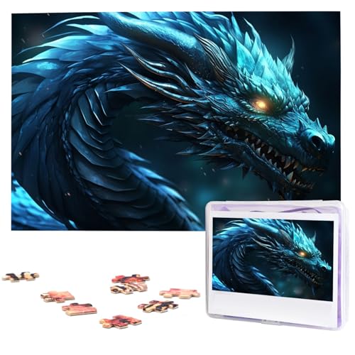 Jigsaw Puzzles 1000 Teile Personalisiertes Puzzle für Erwachsene Cyan Dragon Picture Puzzle Benutzerdefinierte Puzzles aus Fotos Holzpuzzle Klassisches Puzzle für Familie Hochzeit Geburtstagsgeschenke Jigsaw Puzzles 1000 Teile Personalisiertes Puzzle für Erwachsene Cyan Dragon Picture Puzzle Benutzerdefinierte Puzzles aus Fotos Holzpuzzle Klassisches Puzzle für Familie Hochzeit Geburtstagsgeschenke von DJUETRUI