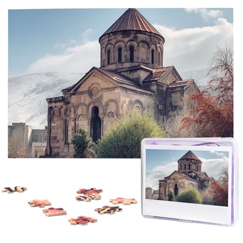 Personalisierbares Puzzle, 1000 Teile für Erwachsene, armenische Kirche, personalisierte Fotopuzzle, Holzpuzzle, klassisches Puzzle für Geschenke Personalisierbares Puzzle, 1000 Teile für Erwachsene, armenische Kirche, personalisierte Fotopuzzle, Holzpuzzle, klassisches Puzzle für Geschenke von DJUETRUI