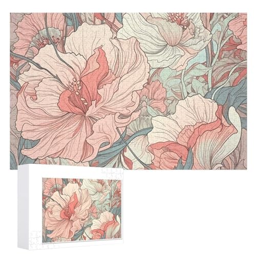 Puzzle, 1000 Stück, personalisiertes Puzzle für Erwachsene, bunte Blumen, Bildrätsel, individuelle Puzzles aus Fotos, Holzpuzzle, klassisches Puzzle für Familie, Hochzeit, Geburtstag, Valentinstag Puzzle, 1000 Stück, personalisiertes Puzzle für Erwachsene, bunte Blumen, Bildrätsel, individuelle Puzzles aus Fotos, Holzpuzzle, klassisches Puzzle für Familie, Hochzeit, Geburtstag, Valentinstag von DJUETRUI