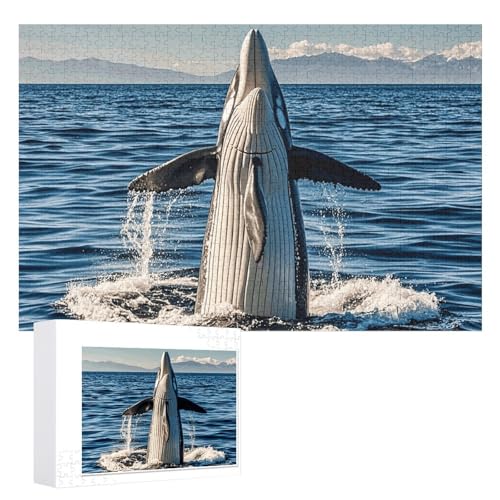Puzzle, 1000 Teile, personalisiertes Puzzle für Erwachsene, Buckelwal-Akademie, Bildpuzzle, individuelle Puzzles aus Fotos, Holzpuzzle, klassisches Puzzle für Familie, Hochzeit, Geburtstag Puzzle, 1000 Teile, personalisiertes Puzzle für Erwachsene, Buckelwal-Akademie, Bildpuzzle, individuelle Puzzles aus Fotos, Holzpuzzle, klassisches Puzzle für Familie, Hochzeit, Geburtstag von DJUETRUI