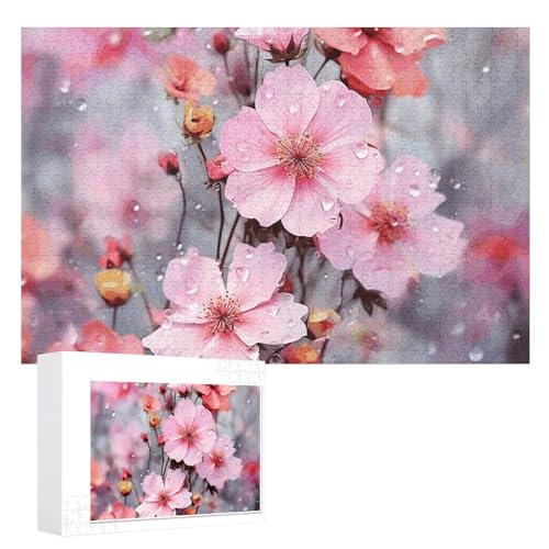 Puzzle, 1000 Teile, personalisiertes Puzzle für Erwachsene, schönes Blumenbild, Puzzle, individuelle Puzzles aus Fotos, Holzpuzzle, klassisches Puzzle für Familie, Hochzeit, Geburtstag, Valentinstag Puzzle, 1000 Teile, personalisiertes Puzzle für Erwachsene, schönes Blumenbild, Puzzle, individuelle Puzzles aus Fotos, Holzpuzzle, klassisches Puzzle für Familie, Hochzeit, Geburtstag, Valentinstag von DJUETRUI