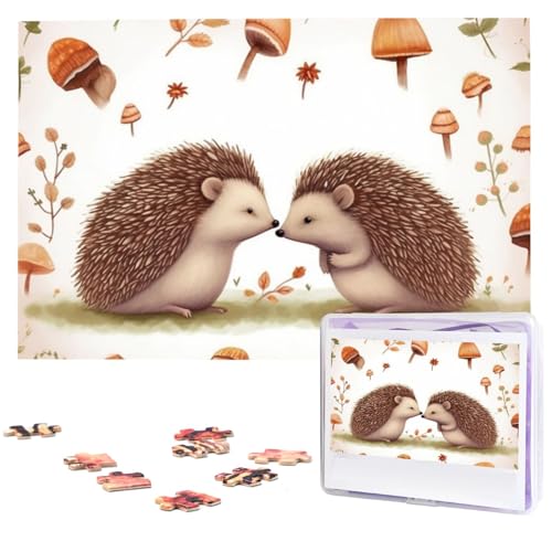 Puzzle 1000 Teile, personalisiertes Puzzle für Erwachsene, Natur, schöne Igel-Liebhaber, Bilderpuzzle, benutzerdefinierte Puzzles aus Fotos, Holzpuzzle, klassisches Puzzle für Familie, Hochzeit Puzzle 1000 Teile, personalisiertes Puzzle für Erwachsene, Natur, schöne Igel-Liebhaber, Bilderpuzzle, benutzerdefinierte Puzzles aus Fotos, Holzpuzzle, klassisches Puzzle für Familie, Hochzeit von DJUETRUI