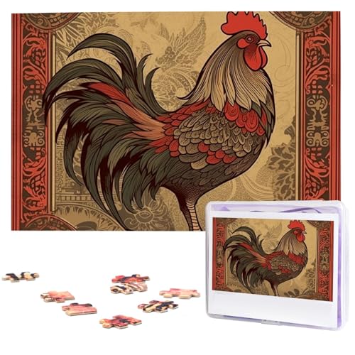 Puzzle 1000 Teile Personalisiertes Puzzle für Erwachsene Alter Hahn Illustration Bild Puzzle Benutzerdefinierte Puzzles aus Fotos Holzpuzzle Klassisches Puzzle für Familie Hochzeit Geburtstag Puzzle 1000 Teile Personalisiertes Puzzle für Erwachsene Alter Hahn Illustration Bild Puzzle Benutzerdefinierte Puzzles aus Fotos Holzpuzzle Klassisches Puzzle für Familie Hochzeit Geburtstag von DJUETRUI