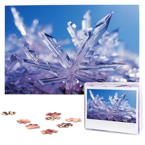 Puzzle 1000 Teile Personalisiertes Puzzle für Erwachsene Blaue Eiskristalle Bilderpuzzle Benutzerdefinierte Puzzles aus Fotos Holzpuzzle Klassisches Puzzle für Familie Hochzeit Geburtstagsgeschenke Puzzle 1000 Teile Personalisiertes Puzzle für Erwachsene Blaue Eiskristalle Bilderpuzzle Benutzerdefinierte Puzzles aus Fotos Holzpuzzle Klassisches Puzzle für Familie Hochzeit Geburtstagsgeschenke von DJUETRUI