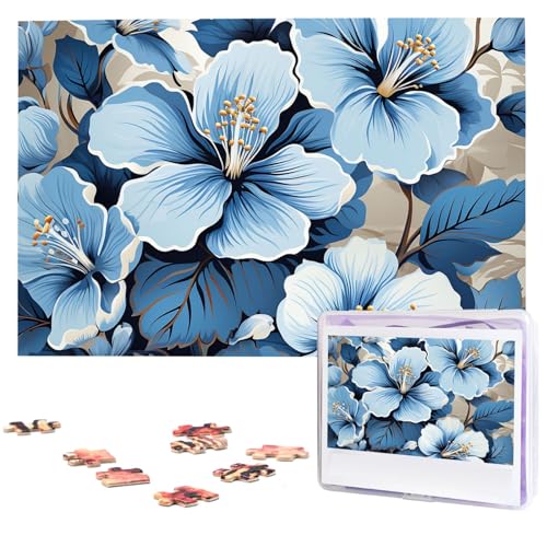 Puzzle 1000 Teile Personalisiertes Puzzle für Erwachsene Blauer Hibiskus Blume Bild Puzzle Benutzerdefinierte Puzzles aus Fotos Holzpuzzle Klassisches Puzzle für Familie Hochzeit Geburtstagsgeschenke Puzzle 1000 Teile Personalisiertes Puzzle für Erwachsene Blauer Hibiskus Blume Bild Puzzle Benutzerdefinierte Puzzles aus Fotos Holzpuzzle Klassisches Puzzle für Familie Hochzeit Geburtstagsgeschenke von DJUETRUI