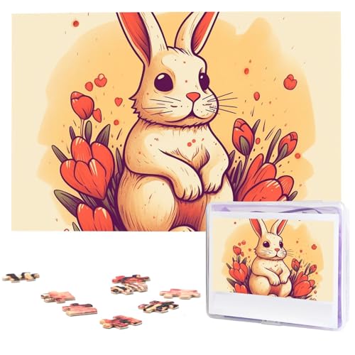 Puzzle 1000 Teile Personalisiertes Puzzle für Erwachsene Blumen und Kaninchen Bilderpuzzle Benutzerdefinierte Puzzles aus Fotos Holzpuzzle Klassisches Puzzle für Familie Hochzeit Geburtstagsgeschenke Puzzle 1000 Teile Personalisiertes Puzzle für Erwachsene Blumen und Kaninchen Bilderpuzzle Benutzerdefinierte Puzzles aus Fotos Holzpuzzle Klassisches Puzzle für Familie Hochzeit Geburtstagsgeschenke von DJUETRUI