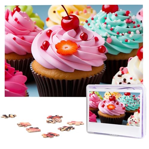 Puzzle 1000 Teile Personalisiertes Puzzle für Erwachsene Cupcake Bilderpuzzle Benutzerdefinierte Puzzles aus Fotos Holzpuzzle Klassisches Puzzle für Familie Hochzeit Geburtstag Valentinstag Geschenke Puzzle 1000 Teile Personalisiertes Puzzle für Erwachsene Cupcake Bilderpuzzle Benutzerdefinierte Puzzles aus Fotos Holzpuzzle Klassisches Puzzle für Familie Hochzeit Geburtstag Valentinstag Geschenke von DJUETRUI