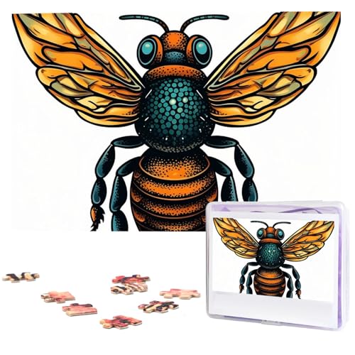 Puzzle 1000 Teile Personalisiertes Puzzle für Erwachsene Ein Cartoon Bienenbild Puzzle Benutzerdefinierte Puzzles aus Fotos Holzpuzzle Klassisches Puzzle für Familie Hochzeit Geburtstag Geschenke Puzzle 1000 Teile Personalisiertes Puzzle für Erwachsene Ein Cartoon Bienenbild Puzzle Benutzerdefinierte Puzzles aus Fotos Holzpuzzle Klassisches Puzzle für Familie Hochzeit Geburtstag Geschenke von DJUETRUI