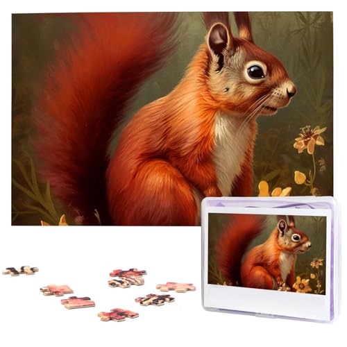 Puzzle 1000 Teile Personalisiertes Puzzle für Erwachsene Gelbe Blumen und Eichhörnchen Bilderpuzzle Benutzerdefinierte Puzzles aus Fotos Holzpuzzle Klassisches Puzzle für Familie Hochzeit Puzzle 1000 Teile Personalisiertes Puzzle für Erwachsene Gelbe Blumen und Eichhörnchen Bilderpuzzle Benutzerdefinierte Puzzles aus Fotos Holzpuzzle Klassisches Puzzle für Familie Hochzeit von DJUETRUI