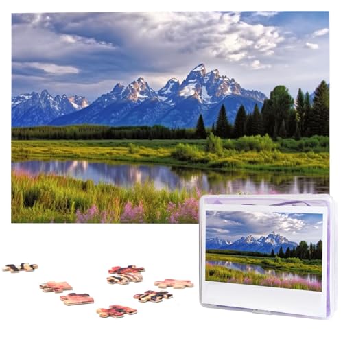 Puzzle 1000 Teile Personalisiertes Puzzle für Erwachsene Grand Teton National Park Bilderpuzzle Benutzerdefinierte Puzzles aus Fotos Holzpuzzle Klassisches Puzzle für Familie Hochzeit Puzzle 1000 Teile Personalisiertes Puzzle für Erwachsene Grand Teton National Park Bilderpuzzle Benutzerdefinierte Puzzles aus Fotos Holzpuzzle Klassisches Puzzle für Familie Hochzeit von DJUETRUI