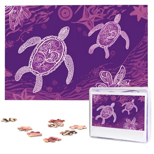 Puzzle 1000 Teile Personalisiertes Puzzle für Erwachsene Hawaii mit lila Meeresschildkröte Bilderpuzzle Benutzerdefinierte Puzzles aus Fotos Holzpuzzle Klassisches Puzzle für Familie Hochzeit Puzzle 1000 Teile Personalisiertes Puzzle für Erwachsene Hawaii mit lila Meeresschildkröte Bilderpuzzle Benutzerdefinierte Puzzles aus Fotos Holzpuzzle Klassisches Puzzle für Familie Hochzeit von DJUETRUI