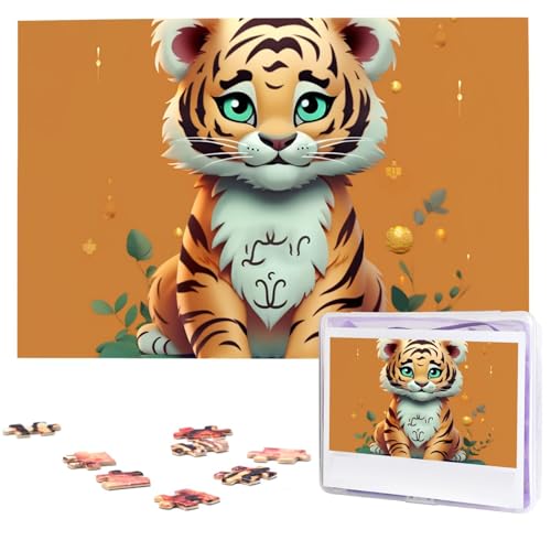 Puzzle 1000 Teile Personalisiertes Puzzle für Erwachsene Jahr des Tigers Lustiges Tiger-Bilderpuzzle Benutzerdefinierte Puzzles aus Fotos Holzpuzzle Klassisches Puzzle für Familie Hochzeit Puzzle 1000 Teile Personalisiertes Puzzle für Erwachsene Jahr des Tigers Lustiges Tiger-Bilderpuzzle Benutzerdefinierte Puzzles aus Fotos Holzpuzzle Klassisches Puzzle für Familie Hochzeit von DJUETRUI