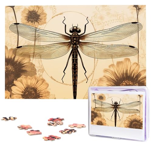 Puzzle 1000 Teile Personalisiertes Puzzle für Erwachsene Libelle auf Sonnenblume Bilderpuzzle Benutzerdefinierte Puzzles aus Fotos Holzpuzzle Klassisches Puzzle für Familie Hochzeit Puzzle 1000 Teile Personalisiertes Puzzle für Erwachsene Libelle auf Sonnenblume Bilderpuzzle Benutzerdefinierte Puzzles aus Fotos Holzpuzzle Klassisches Puzzle für Familie Hochzeit von DJUETRUI