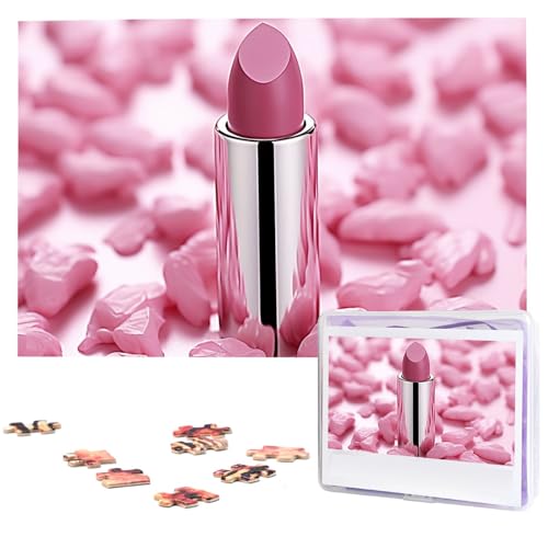 Puzzle 1000 Teile Personalisiertes Puzzle für Erwachsene Lippenstift Muster Bild Puzzle Benutzerdefinierte Puzzles aus Fotos Holzpuzzle Klassisches Puzzle für Familie Hochzeit Geburtstag Geschenke Puzzle 1000 Teile Personalisiertes Puzzle für Erwachsene Lippenstift Muster Bild Puzzle Benutzerdefinierte Puzzles aus Fotos Holzpuzzle Klassisches Puzzle für Familie Hochzeit Geburtstag Geschenke von DJUETRUI