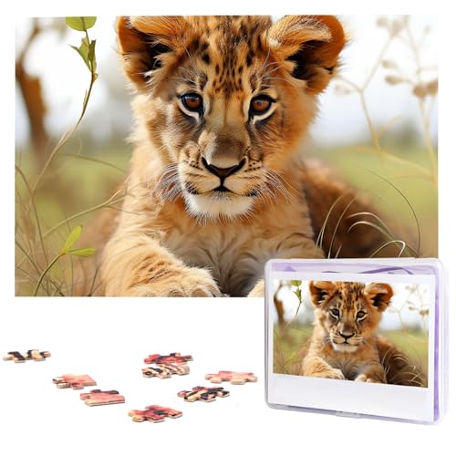Puzzle 1000 Teile Personalisiertes Puzzle für Erwachsene Niedliches kleines Tier Löwe Bilderpuzzle Benutzerdefinierte Puzzles aus Fotos Holzpuzzle Klassisches Puzzle für Familie Hochzeit Geburtstag Puzzle 1000 Teile Personalisiertes Puzzle für Erwachsene Niedliches kleines Tier Löwe Bilderpuzzle Benutzerdefinierte Puzzles aus Fotos Holzpuzzle Klassisches Puzzle für Familie Hochzeit Geburtstag von DJUETRUI
