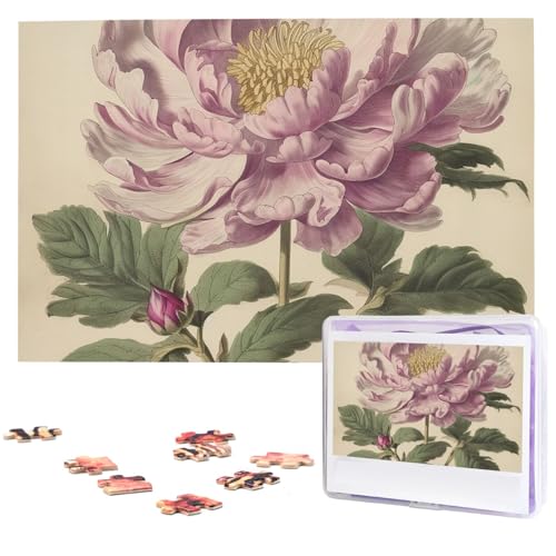 Puzzle 1000 Teile Personalisiertes Puzzle für Erwachsene Pfingstrose Blume Illustration Bild Puzzle Benutzerdefinierte Puzzles aus Fotos Holzpuzzle Klassisches Puzzle für Familie Hochzeit Geburtstag Puzzle 1000 Teile Personalisiertes Puzzle für Erwachsene Pfingstrose Blume Illustration Bild Puzzle Benutzerdefinierte Puzzles aus Fotos Holzpuzzle Klassisches Puzzle für Familie Hochzeit Geburtstag von DJUETRUI