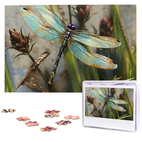 Puzzle 1000 Teile Personalisiertes Puzzle für Erwachsene Tanzende Libelle Bilderpuzzle Benutzerdefinierte Puzzles aus Fotos Holzpuzzle Klassisches Puzzle für Familie Hochzeit Geburtstagsgeschenke Puzzle 1000 Teile Personalisiertes Puzzle für Erwachsene Tanzende Libelle Bilderpuzzle Benutzerdefinierte Puzzles aus Fotos Holzpuzzle Klassisches Puzzle für Familie Hochzeit Geburtstagsgeschenke von DJUETRUI