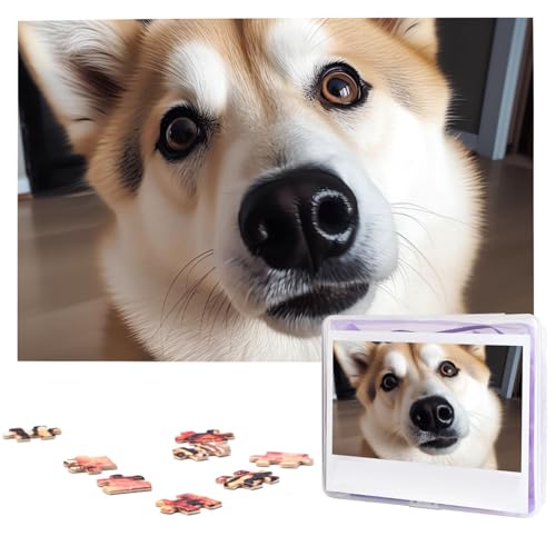Puzzle 1000 Teile Personalisiertes Puzzle für Erwachsene Tier Hund Foto Bild Puzzle Benutzerdefinierte Puzzles aus Fotos Holzpuzzle Klassisches Puzzle für Familie Hochzeit Geburtstag Geschenke Puzzle 1000 Teile Personalisiertes Puzzle für Erwachsene Tier Hund Foto Bild Puzzle Benutzerdefinierte Puzzles aus Fotos Holzpuzzle Klassisches Puzzle für Familie Hochzeit Geburtstag Geschenke von DJUETRUI